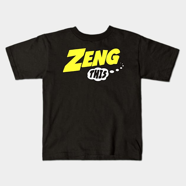 Simple Logo Kids T-Shirt by ZengThis